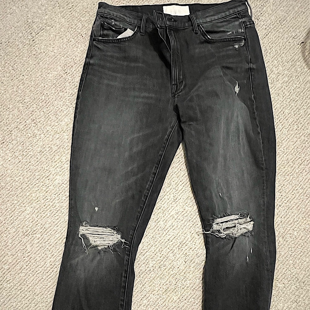Mother grey jeans